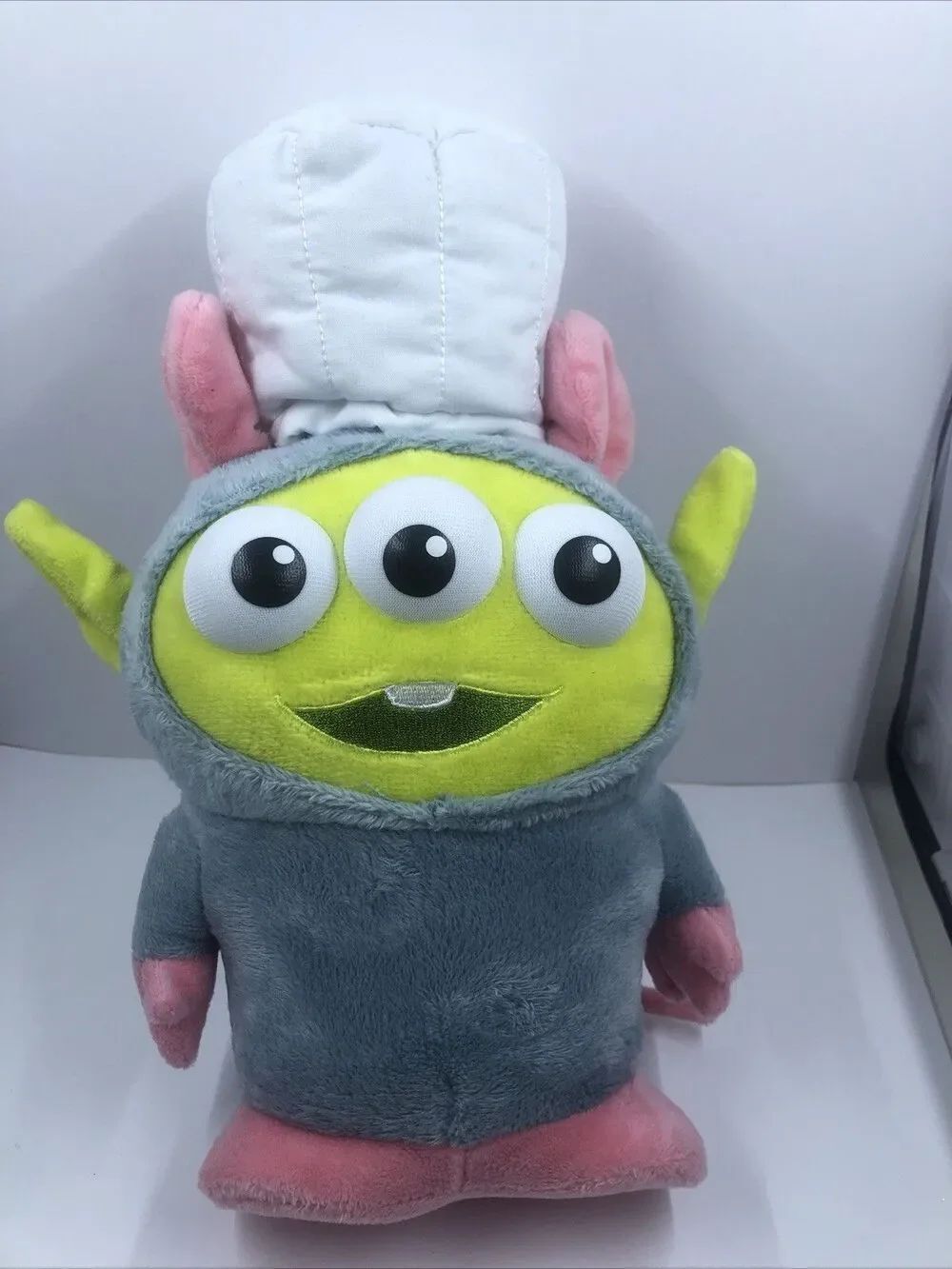 Disney Pixar Alien Remix Plush 10” Ratatouille Chef Remy Costume Mattel. No Tag